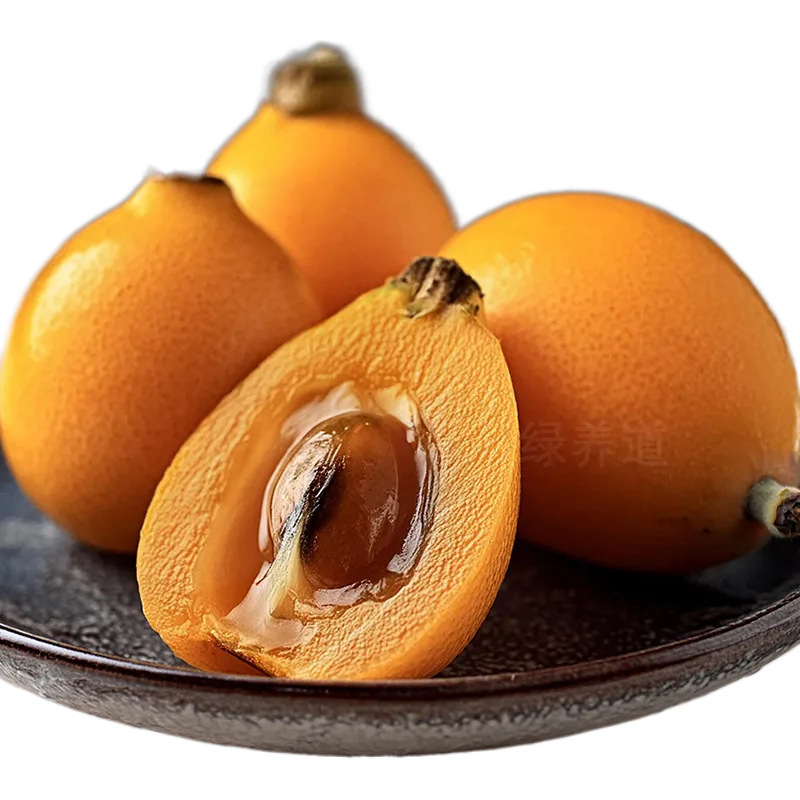 Yunnan Mengzi Loquat Fresh Fruit Pipa Whole Piece Free Shipping Seasonal Mengzi Loquat One Piece Drop Shipping