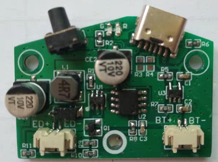 Схема дезинфекционной чашки с фиолетовым светом, PCBA дезинфекционной чашки с отрицательными ионами