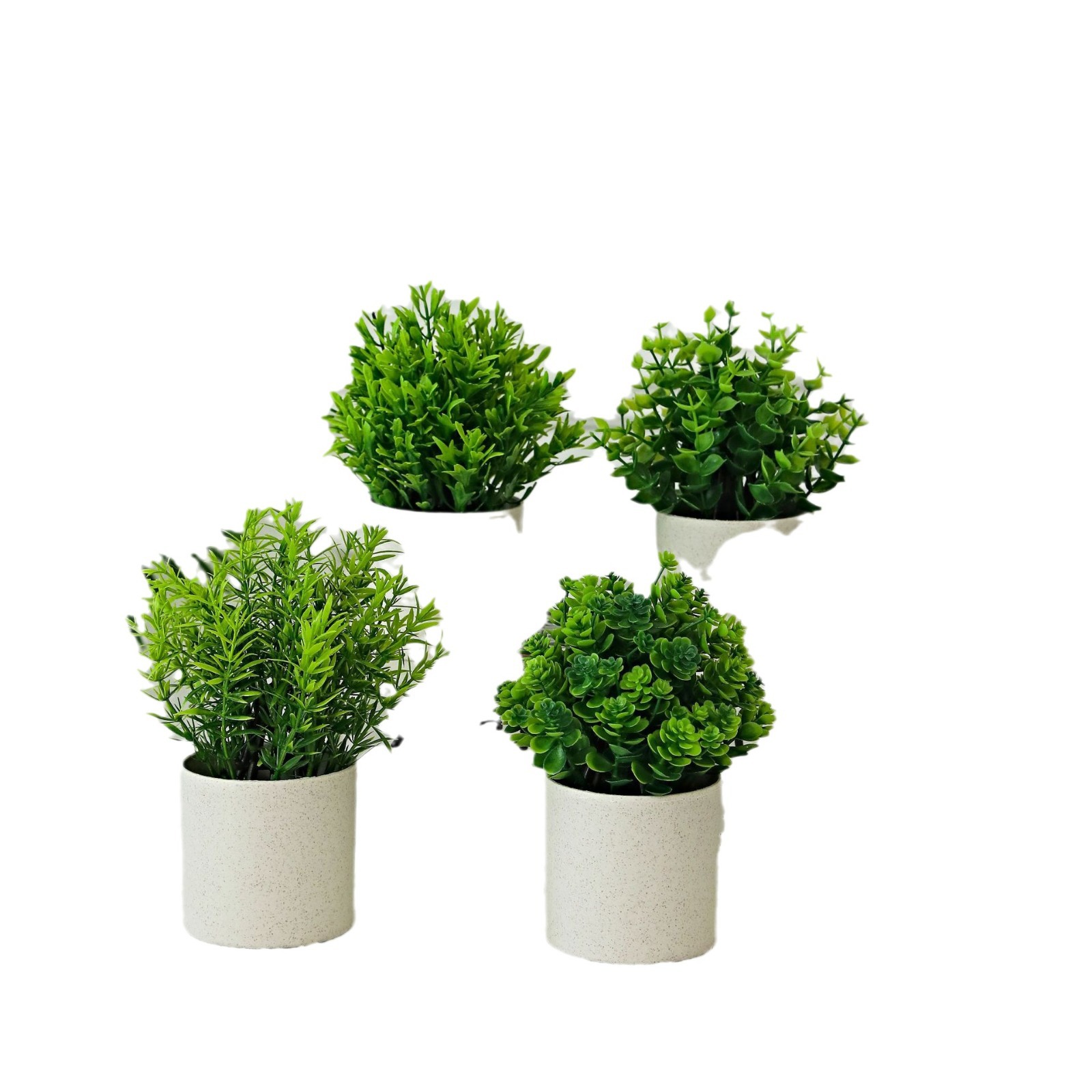 New Amazon hot-selling simulation green potted European fresh home furnishings factory decoration green wholesale