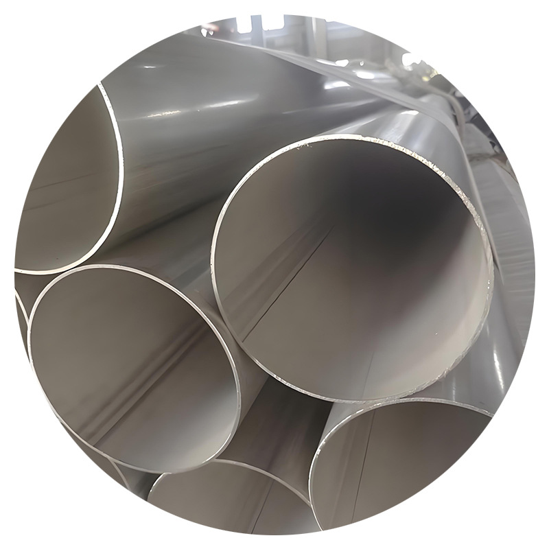 304 Stainless Steel Welded Pipes in Stock Manufacturer 316L Stainless Steel Pipes Industrial Large Diameter Straight Seam Stainless Steel Welded Pipes