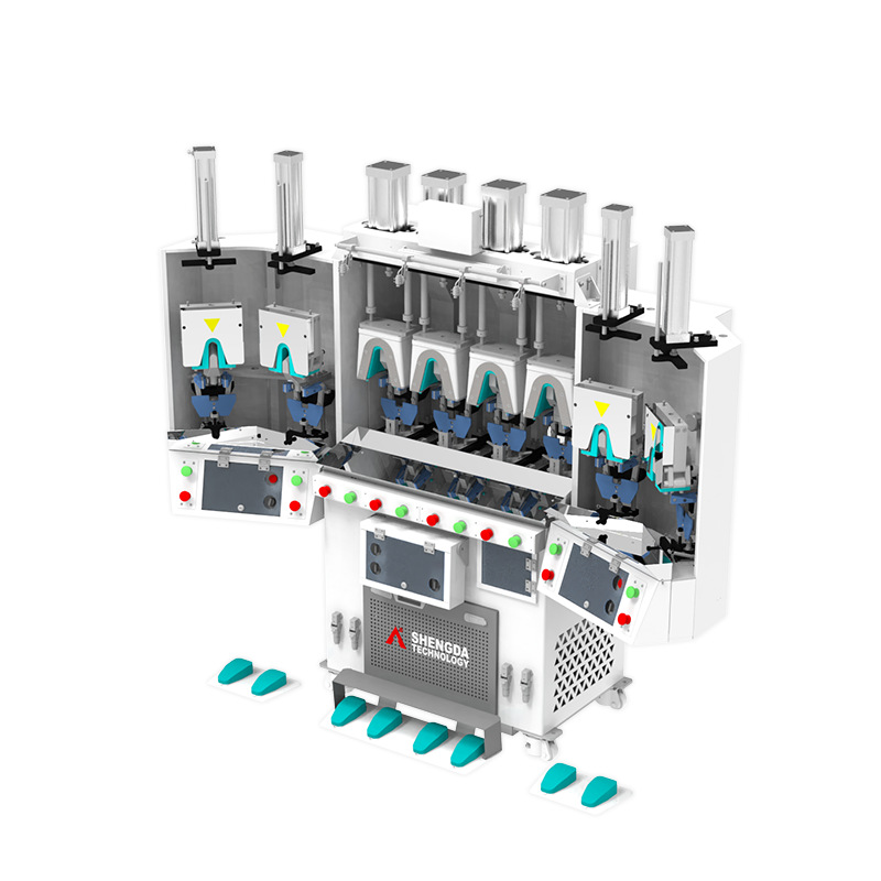 Shengda Technology Guangdong Standby Automatic Sleep Smart Korean Four-Heat Four-Cool Heel Shaping Machine Factory Direct Sale