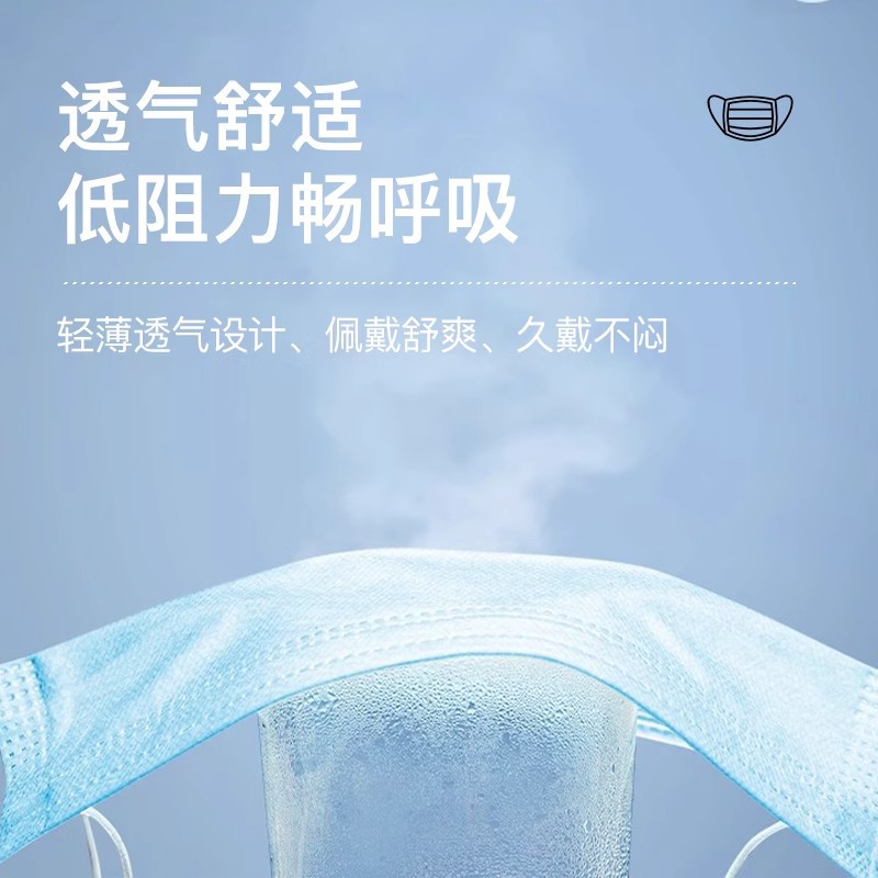 Medical surgical masks 100 individually packaged children's safety protection medical grade disposable masks wholesale