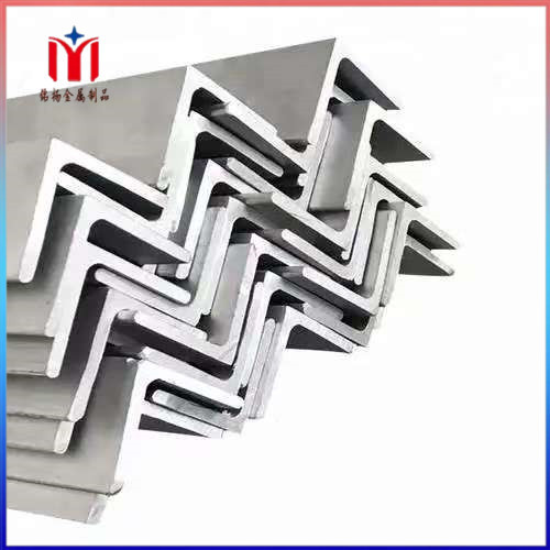 Уголок из нержавеющей стали 304 316 Треугольный уголок из нержавеющей стали 201 Неравнополочный уголок с пробивкой для строительства полок