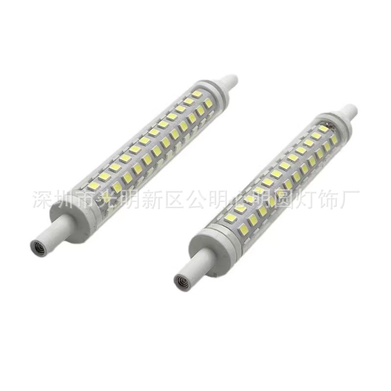R7Sled Lamp High Brightness Horizontal Plug Lamp 78mm Flicker-Free R7S Double End Lamp 20W Ceramic Dimming Led Corn Lamp