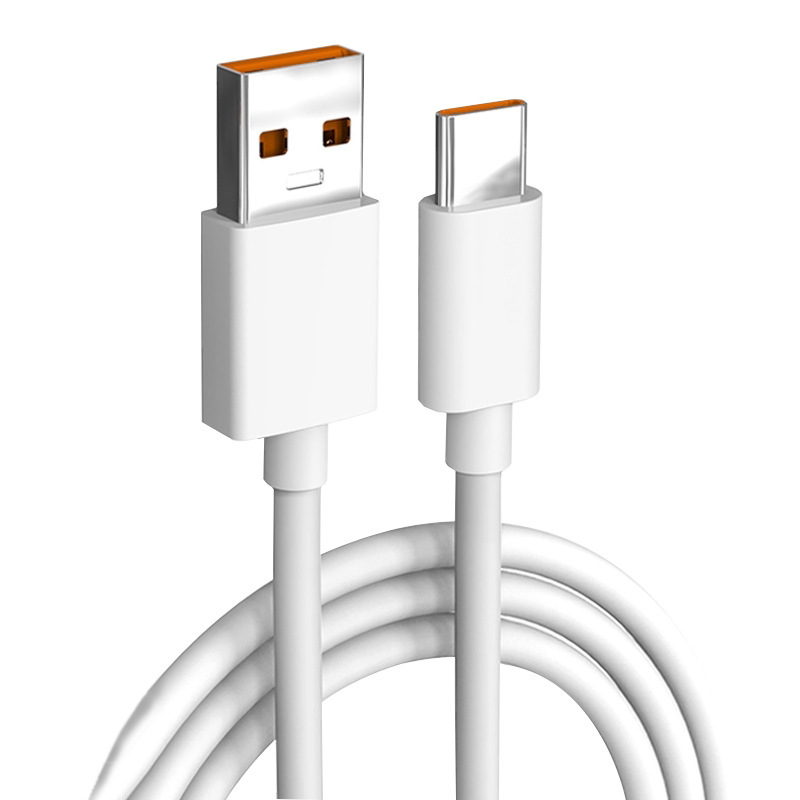 Fast charging mobile phone data cable 6A fast charging cable for Android type-c Huawei Apple data cable usb cable
