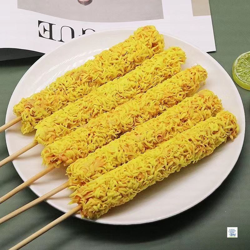 [Fried Skewers Wholesale] Fried Semi-Finished Small Skewers, Fruit and Vegetable Skewers, Chicken Fillet Sticks, Snacks, Barbecue Ingredients, Tenderloin Skewers