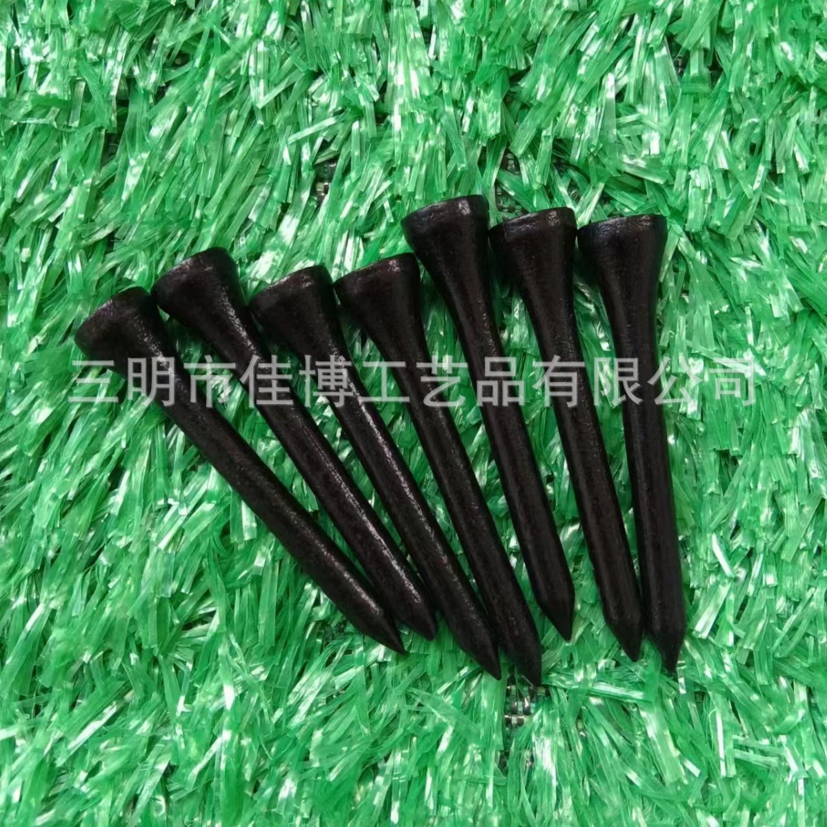Black Golf Tee Golf Wooden Ball Tee Black Golf Spikes Black Wooden Tee Source Manufacturer