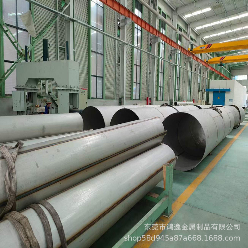 Производители труб из нержавеющей стали большого диаметра, сварные трубы 304/316L, промышленные толстостенные круглые трубы с прямым швом