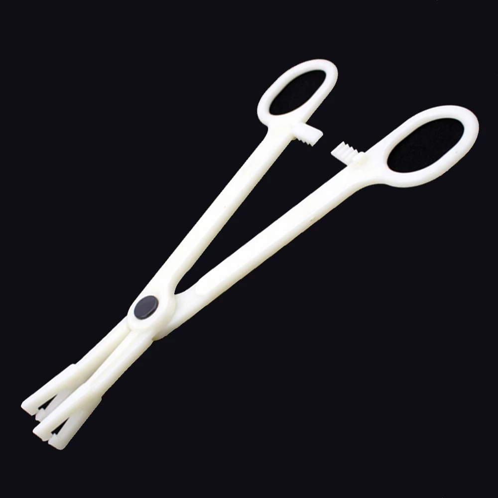 Cross-Border Human Body Puncture Tools Disposable Whole Pliers Catheter Puncture Tools Round Mouth Round Tube Puncture Pliers Needle Tube Pliers