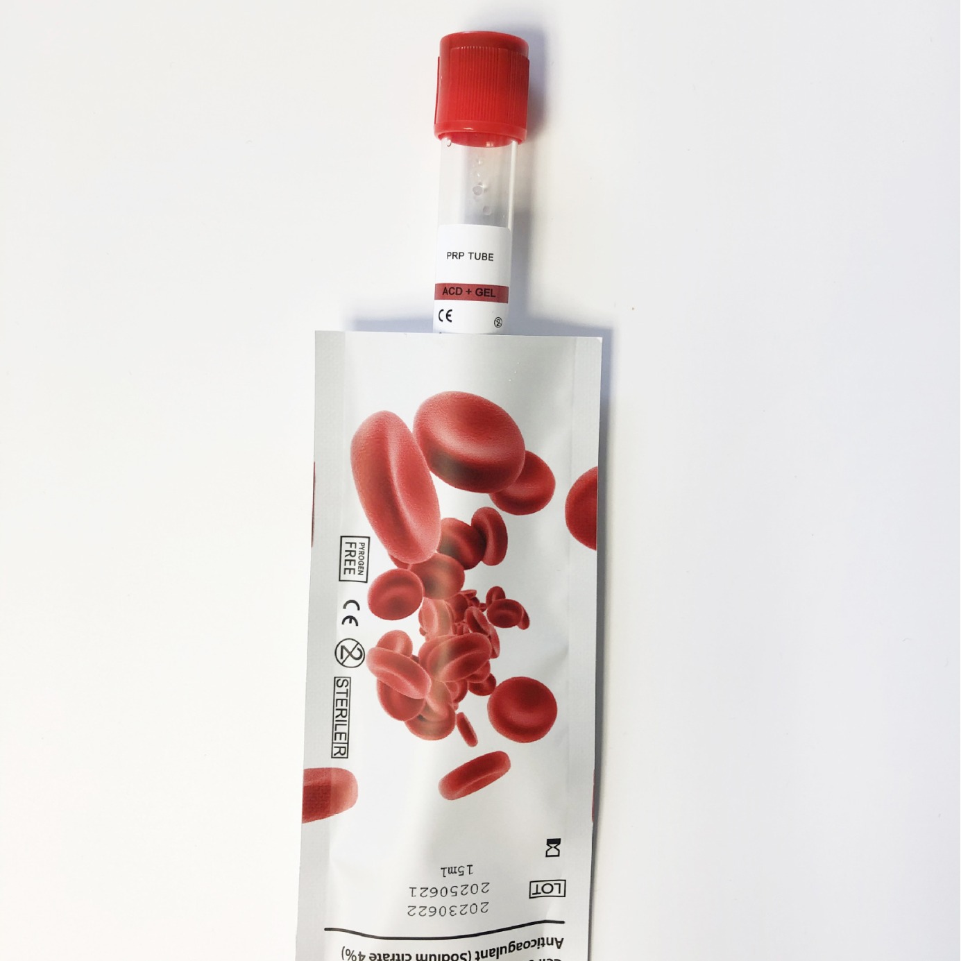 Beauty 10Mlprp Extraction Tube Prp Blood-Rich Small Plate Plasma Prp Tube Prp Tube Containing Acda Separation Glue