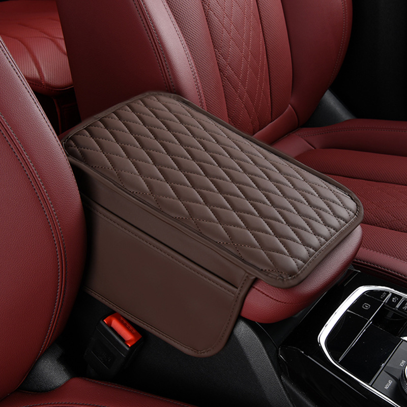 Universal Thin Car Armrest Box Pad Heightening Pad Protective Pad Central Anti-Slip