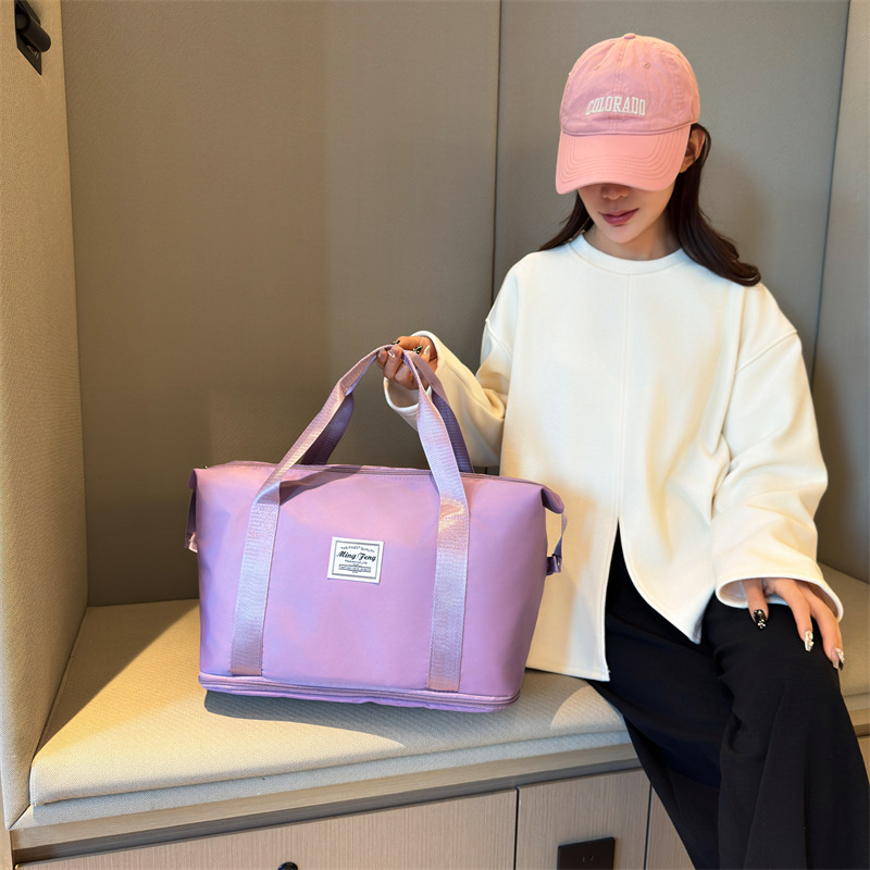 Large Capacity waterproof travel bag wet and dry separation sports yoga swimming fitness bag student short trip luggage bag