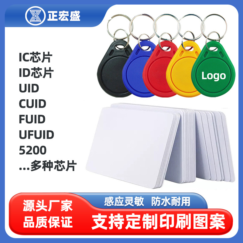 Карты доступа Ic, которые можно копировать, белые карты, удостоверения личности, карты ближнего доступа для смарт-замков, пустые карты, карты для лифтов, гостиничные карты, карты питания