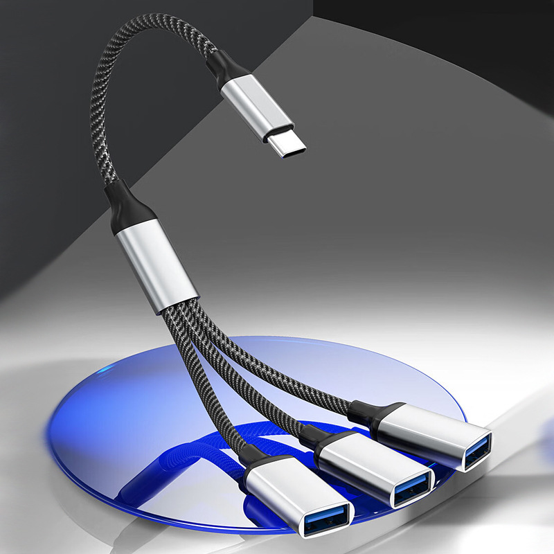 Type-C Smart Multi-Port Extender Splitter Charging Multi-Interface Otg Converter Mobile Phone Computer Hub