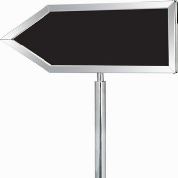 Stainless Steel Arrow Sign Vertical Sign Hotel Guide Sign Water Sign Floor Display Sign 8K