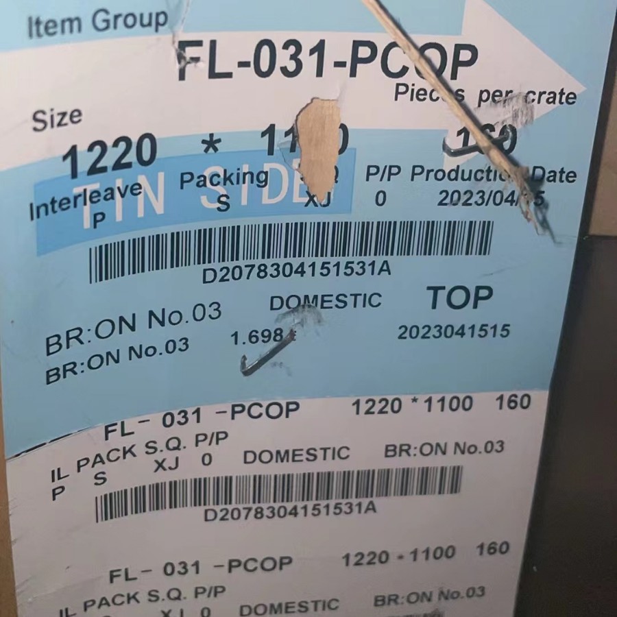 Factory Direct Delivery Dalian Yaopi 1.8 2.0mm Ultra-White Glass 2.8 3.1mm in Stock