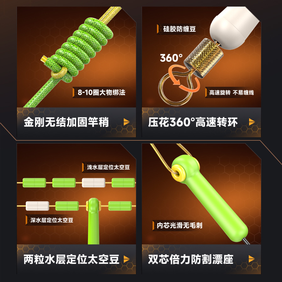 Thousand carp lai fishing line group fishing finished main line group suit nylon line fishing line wholesale imported fishing line main line