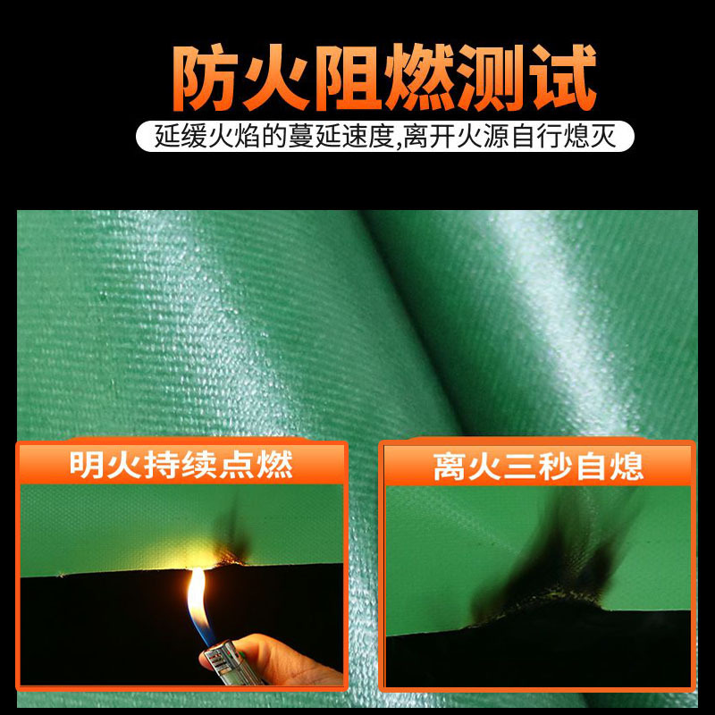 Fireproof, Rainproof, Flame-Retardant Fabric, High-Temperature Resistant, Waterproof, Sunproof Canvas, Tarpaulin, Three-Proof Fabric, Tarpaulin, Heat-Insulating Sunshade, Knife-Scratching Cloth