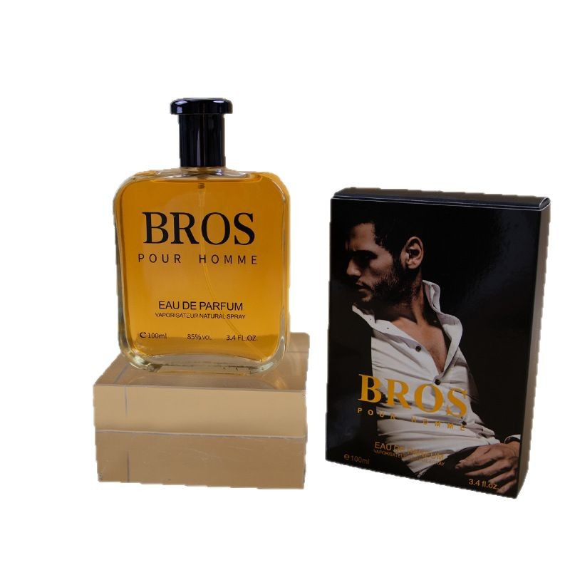 Philippines cross-border explosions BROS men's perfume lasting light fragrance fresh charm men's fragrance factory wholesale