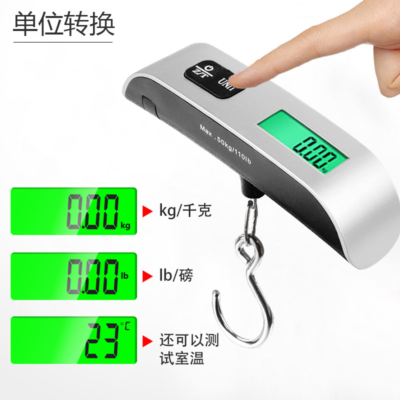 High-Precision Multifunctional Household Portable Electronic Luggage Scale High-Precision Portable Portable Scale Small Weighing Scale