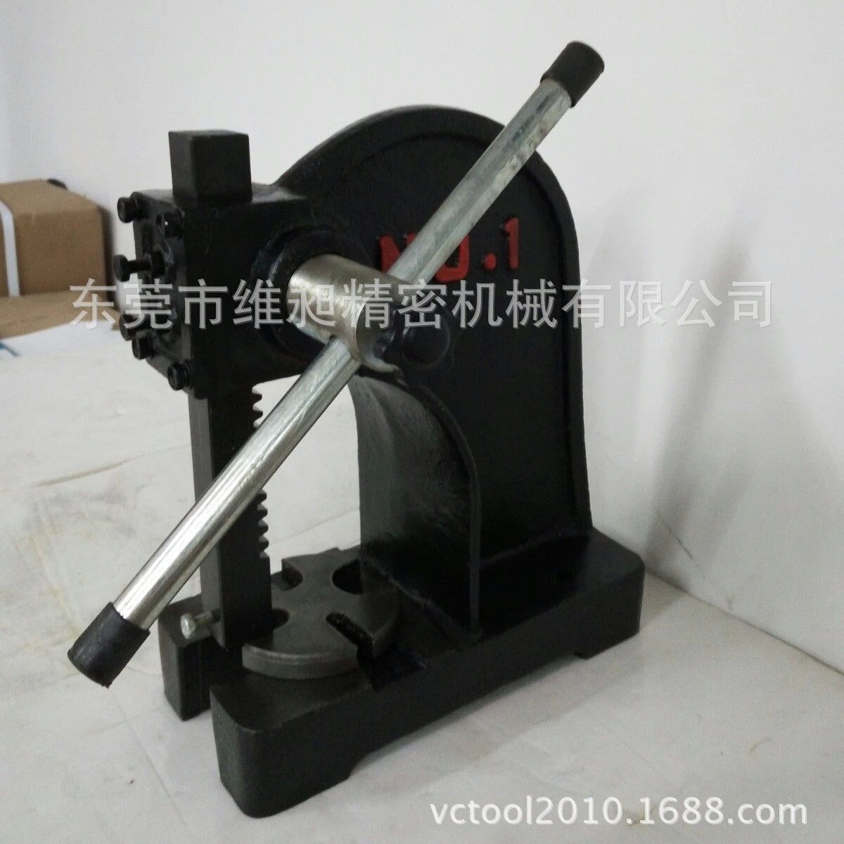 Export Small Hand Press Manual Pressure Machine Manual Press 1t Bearing Pressure Machine 1 Ton Stamping Hand Beer Machine