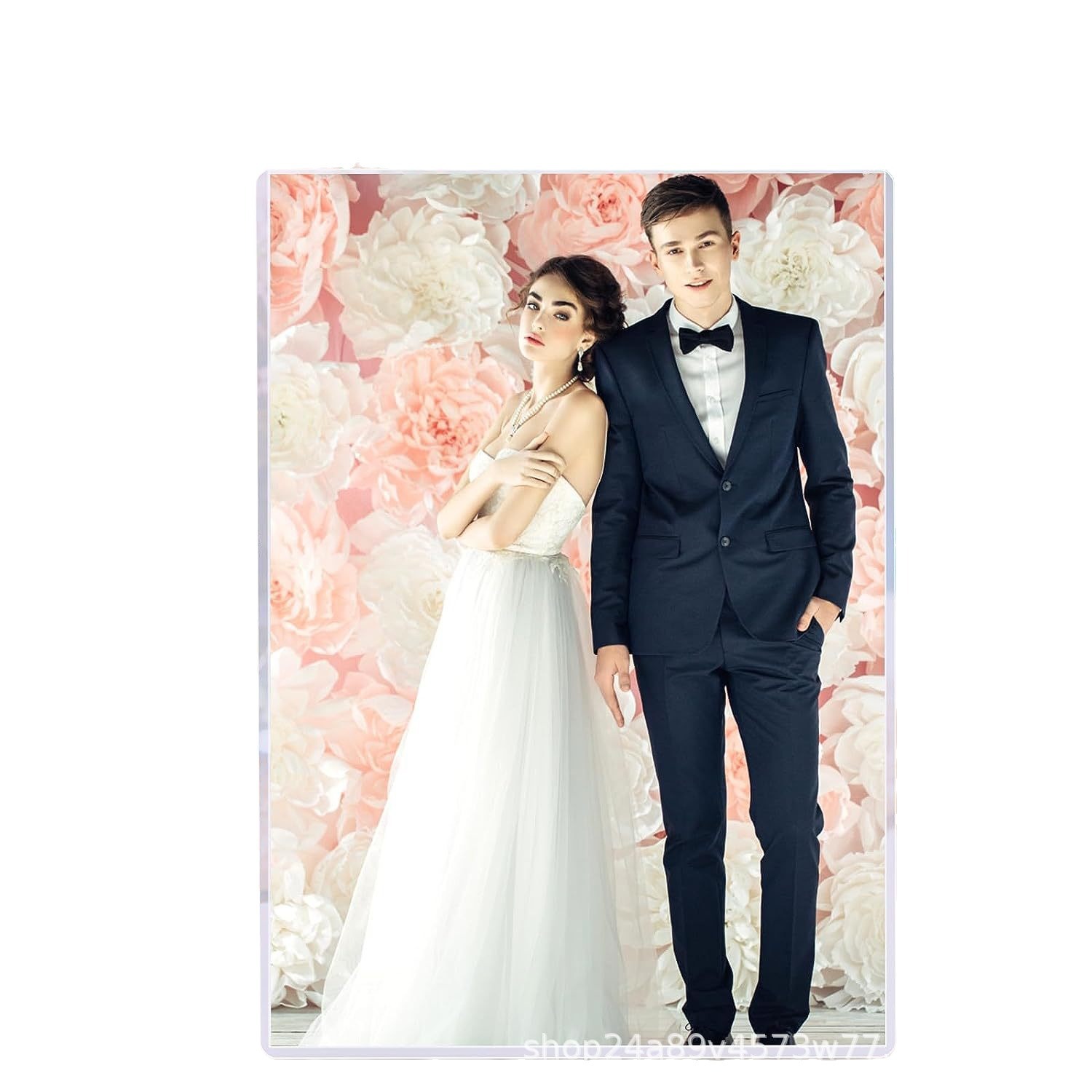 Foreign trade thickened transparent hard rubber sleeve 8.5*11 inch simple photo frame advertising display card foreign A4 certificate card holder