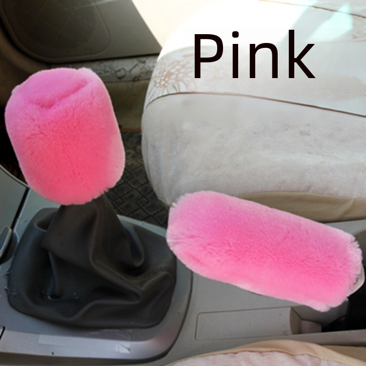 Winter plush new car gear handbrake Gear Gear Gear Gear hand gear gear hand gear handbrake gear wholesale