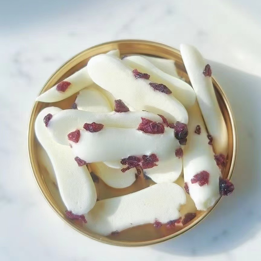 Inner Mongolia Roasted Milk Skin Milk Star Cranberry Yellow Peach Flavor Kiwi Flavor Mother and Baby Children's Snacks Wholesale