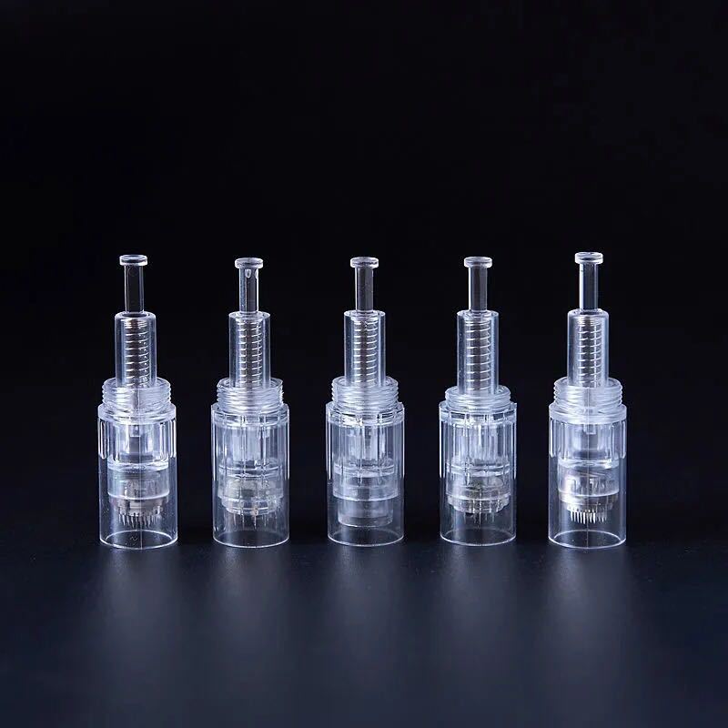 Электрическая игла с микронеделями, винтовая нано игла, средняя эмбриональная 12-игольная, 36-игольная круглая кристаллическая микрокристаллическая головка