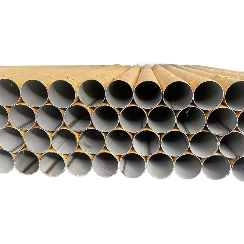 304 large diameter welded pipe industrial stainless steel straight seam welded pipe can be cut processing 316 stainless steel round pipe