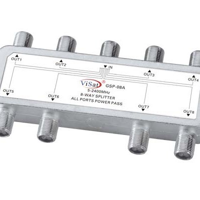 Разветвитель кабельного ТВ шестиходовой 5-1000MHz низкие потери разветвитель одна минута шесть GSC-2006