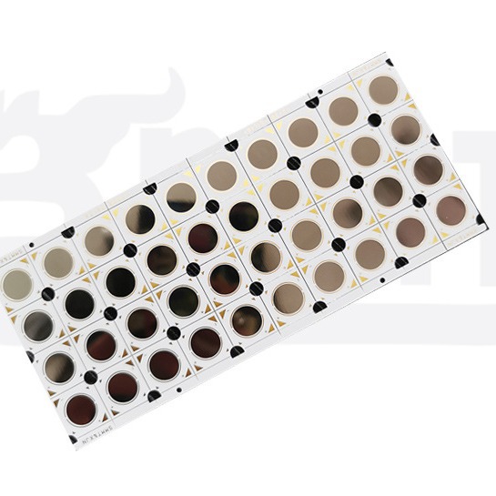 Зеркальный алюминий с высокой отражательной способностью для производства чипов COB LED L95 для повышения световой эффективности в спектральном диапазоне 4%