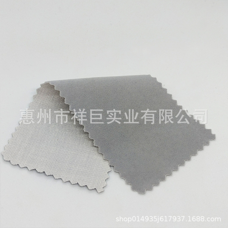 in stock cotton bottom long wool flocking cloth handbag wine bag jewelry box adhesive flannel display cabinet textile processing