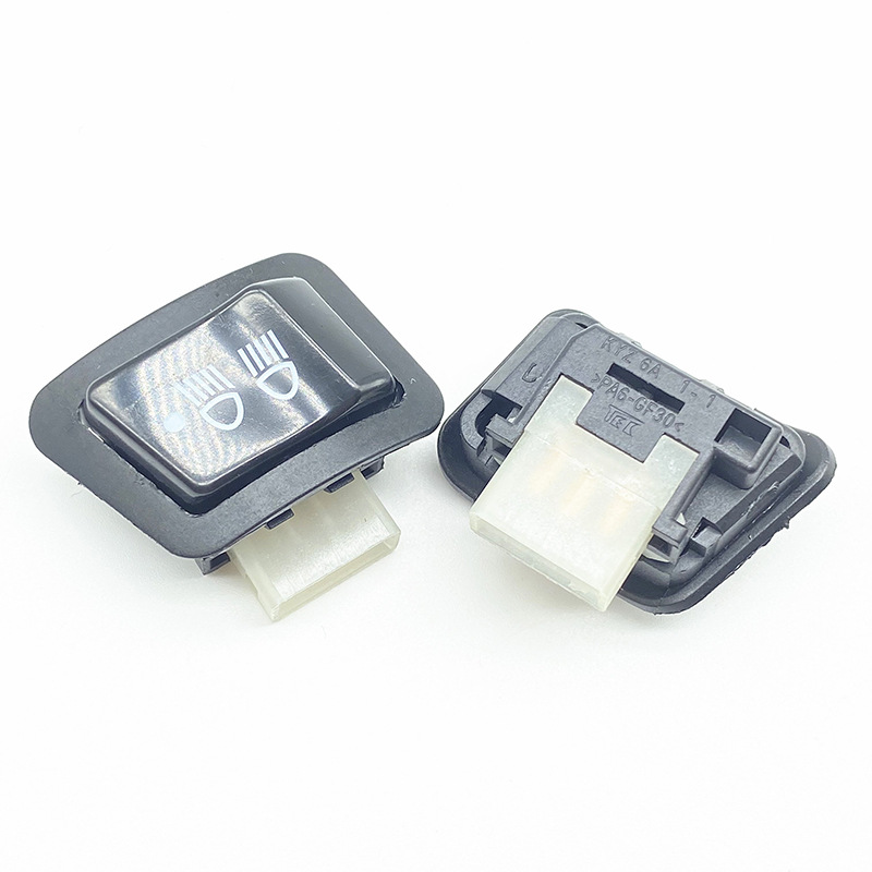 Electric car far and near light switch turn light variable light Horn start headlight function motorcycle pedal switch button
