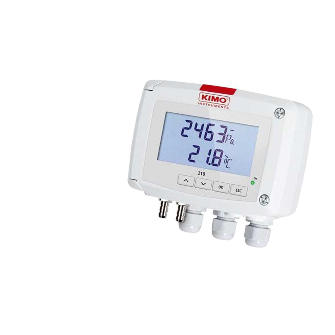 French Kimo Cp218/219 Multifunctional Differential Pressure Wind Speed and Air Volume Temperature Transmitter