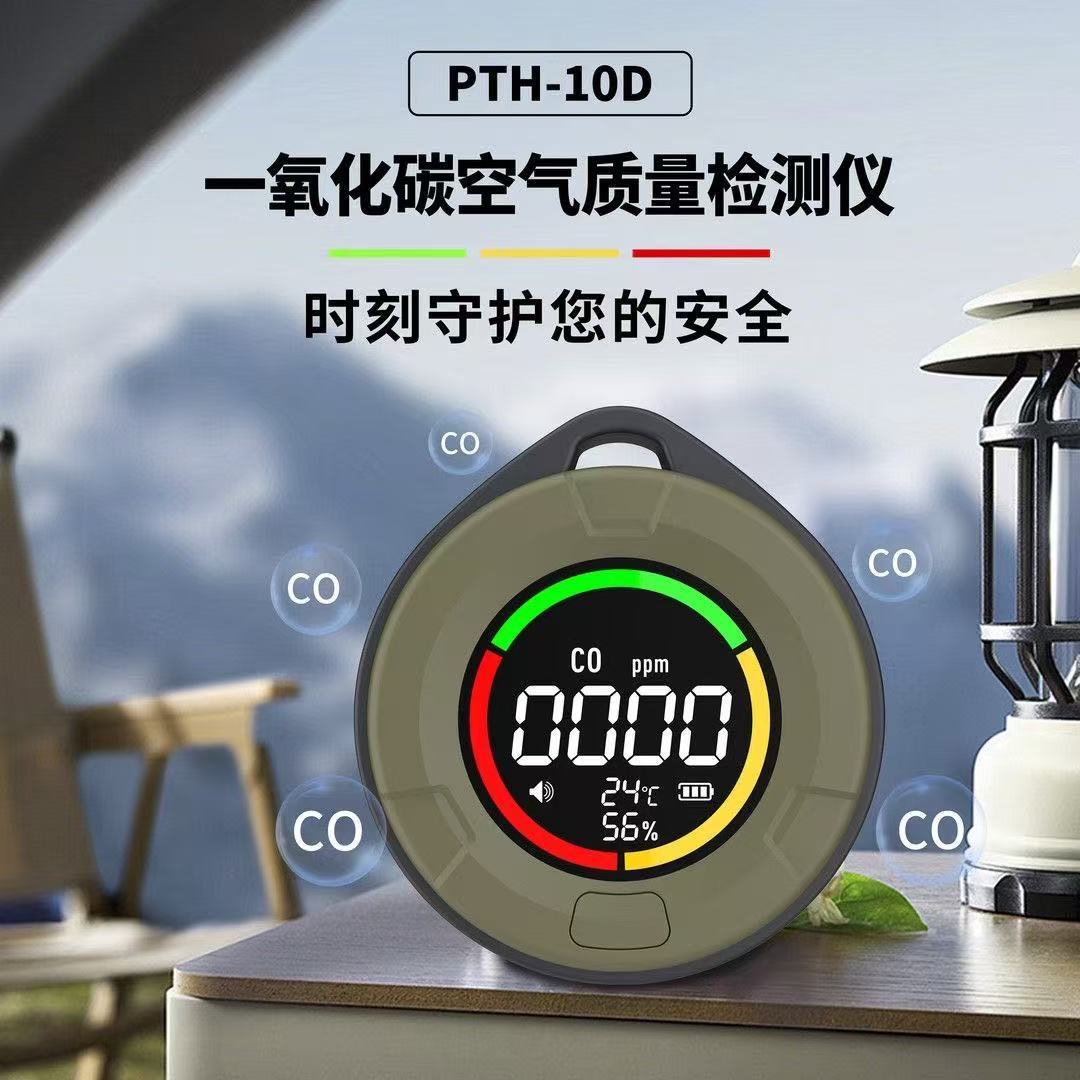 Детектор угарного газа для небольших помещений, для кемпинга, легковой машины, портативный детектор сажи