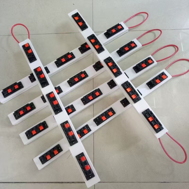 Mobile Tv Aging Rack Long Socket Aging Rack Three-Hole Socket Led Test Rack Audio Clamp Aging