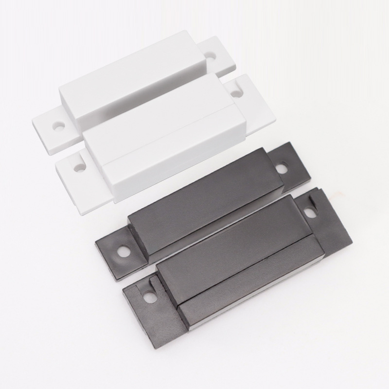 Surface-Mounted Wooden Door Magnetic Alarm Home Detection Magnetic Sensor Switch Special Anti-Theft Alarm Wired Cross-Border