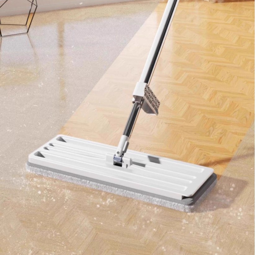 Manufacturer Supplies Wet and Dry Household Flat Mop, Absorbent Mop, Floor Mopping Artifact, Hand-Washable Thickened Mop