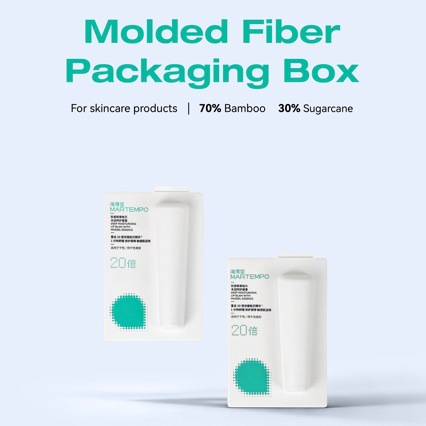 Environmentally Friendly Paper Pulp Molded Lip Balm Packaging Paper Pulp Holder New Product Launched Printable Paper Card Most Back Card Low Cost High