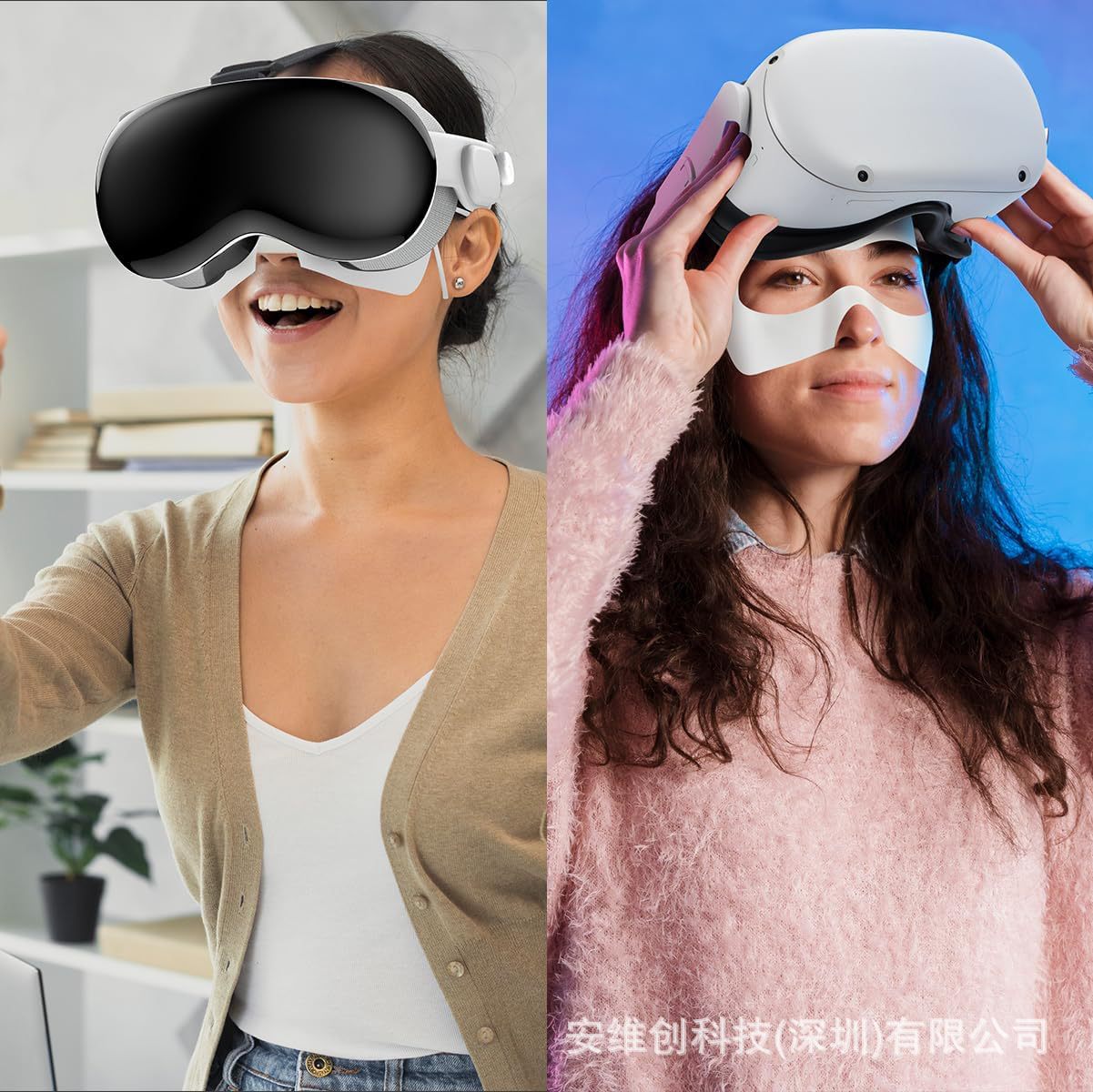 Disposable VR eyes for pico4 VisionPro Vive Quest23s isolation protective face cloth
