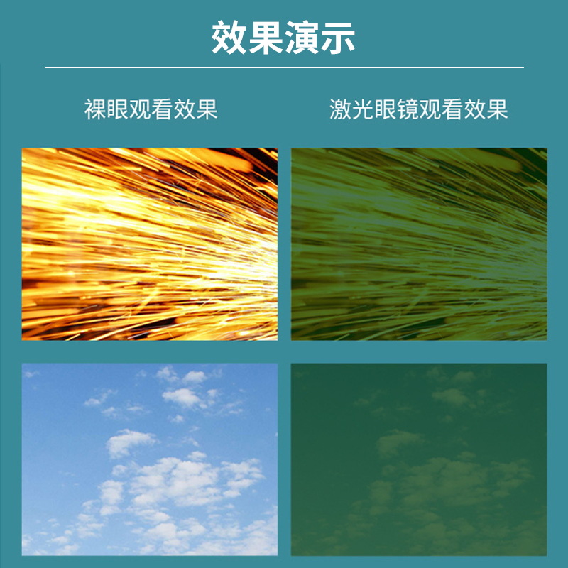 Laser Protective Glasses IPL Glasses E Optical Hair Removal 200-2000nm Welding Glasses Cosmetic Laser Goggles