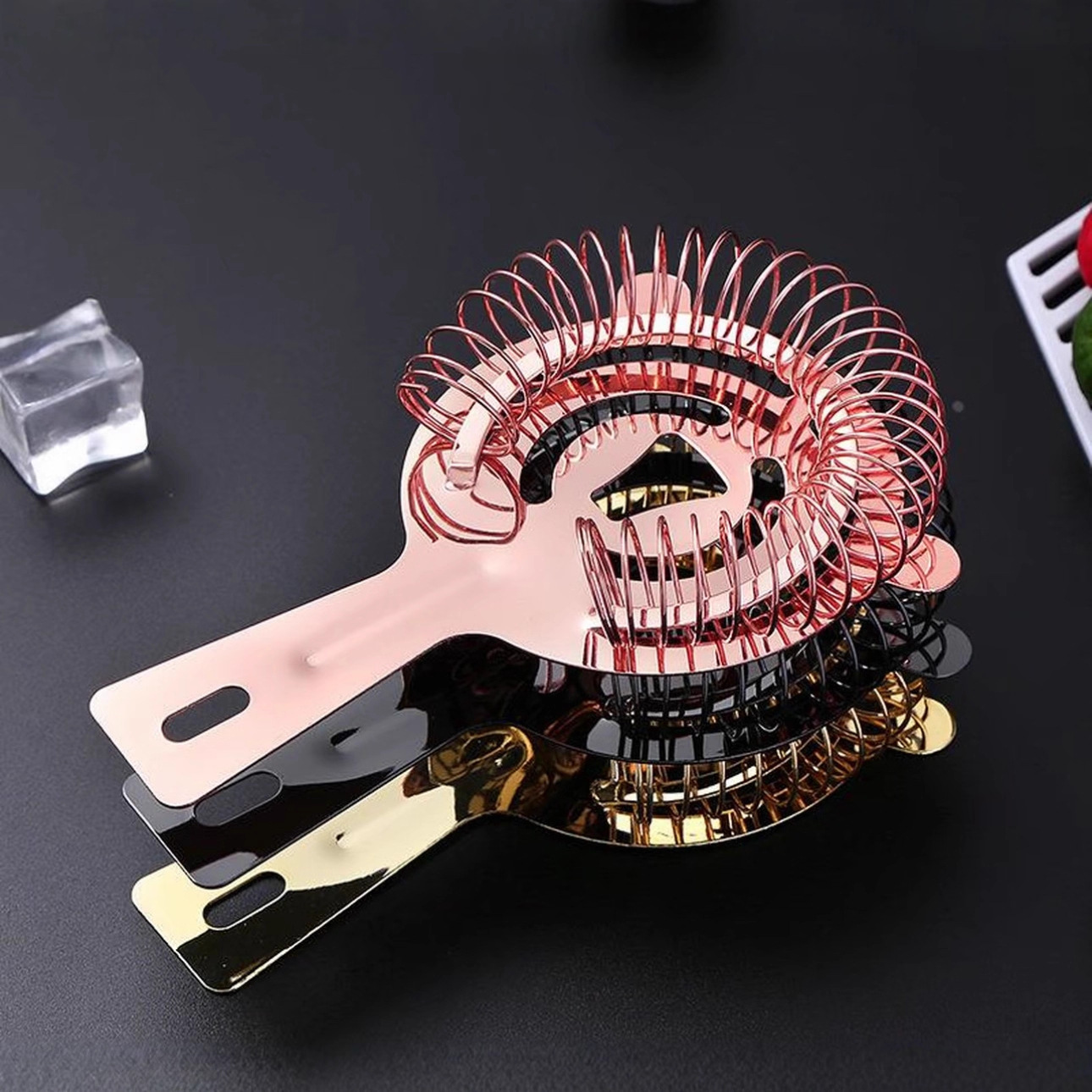 Manufacturer Wholesale 304 Stainless Steel Ice Filter Bar Tool Bartending Filter Cocktail Ice Separator