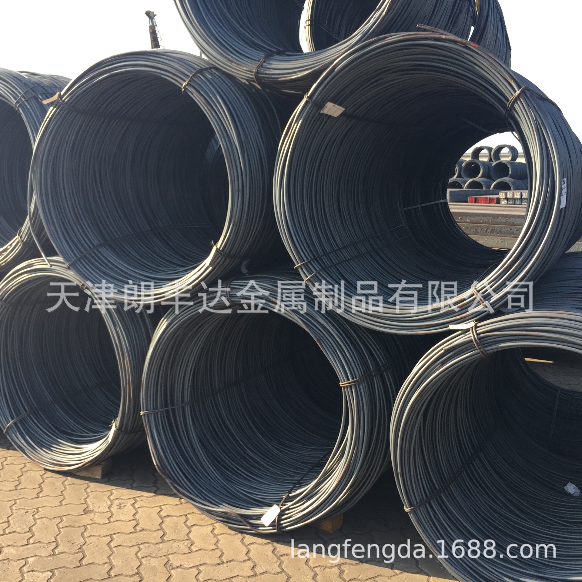 Wires for Building Structures 10mm Coil Round Fine Rolled Rebar Twist Steel Rebar High Line General Wire Coil Round