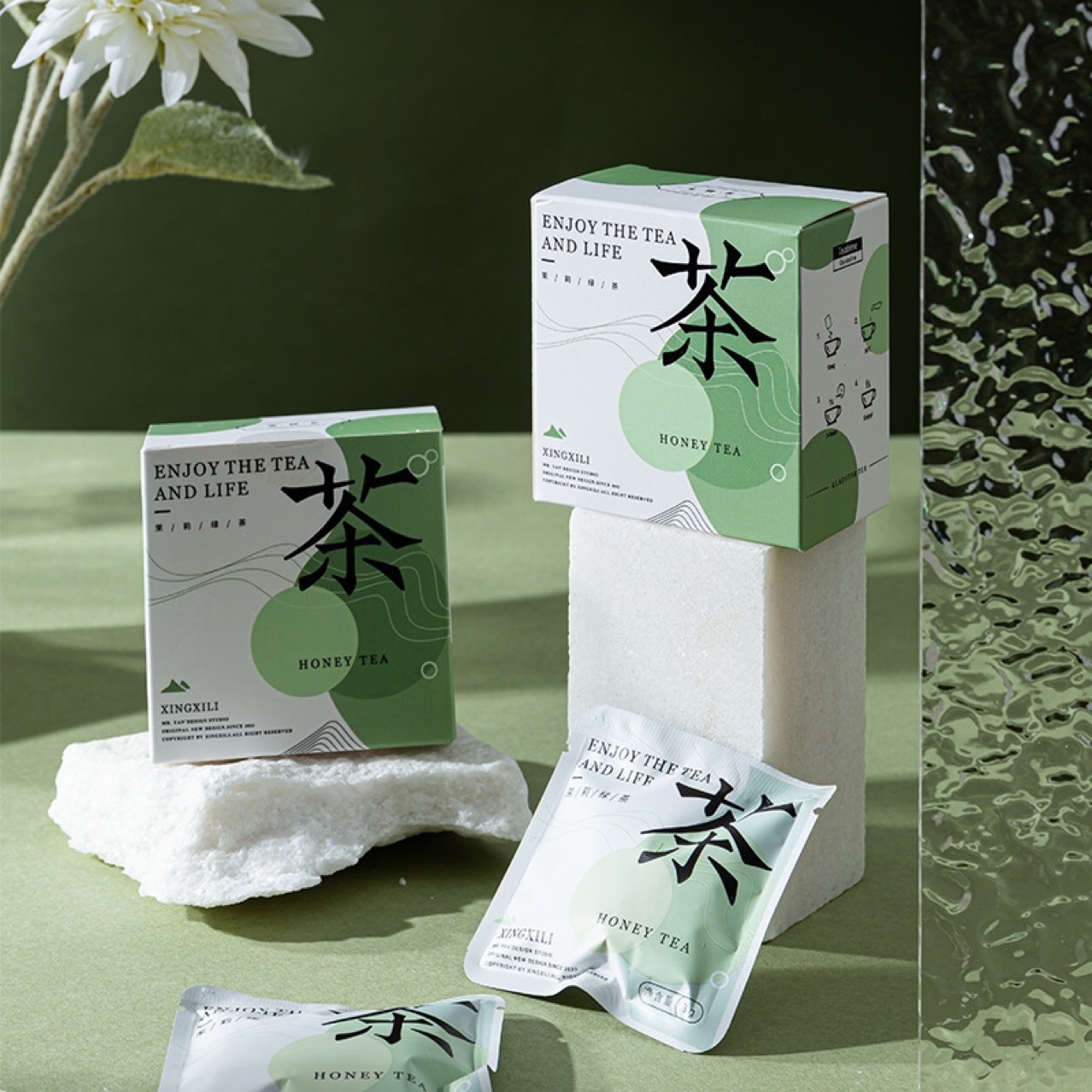 Star Gift Landscape Tea Wedding Bridesmaid Souvenir Gift Boxed Jasmine Green Tea Lemon Black Tea Gift Wholesale