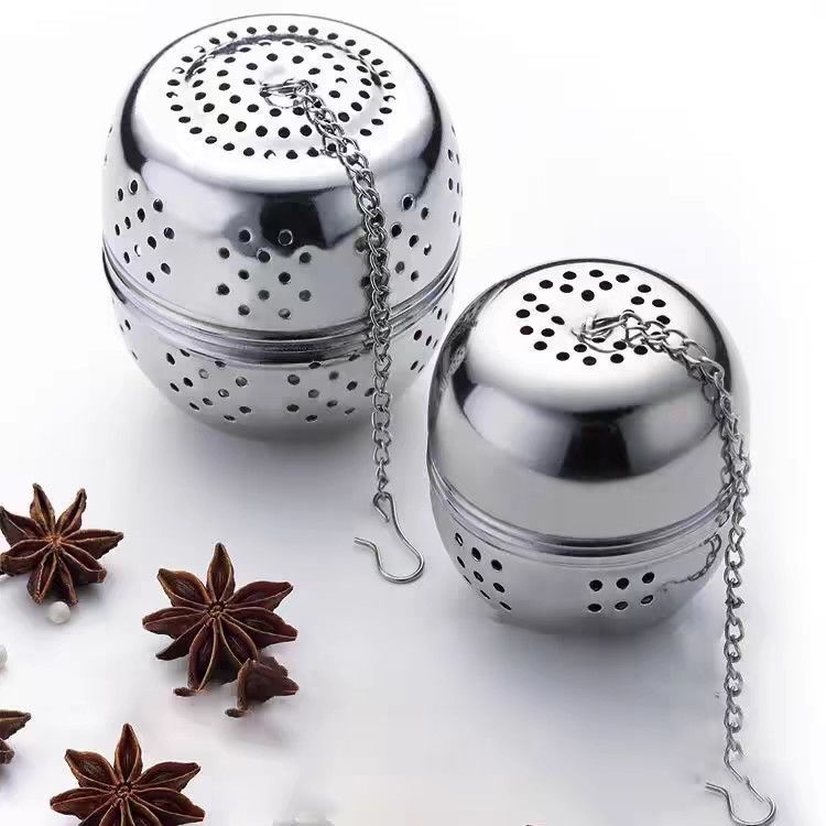 410 Stainless Steel Seasoning Ball Bag, Seasoning Ball Bag, Soup Bag, Stew Meat Seasoning Box, Marinade Bag, Tea Ball