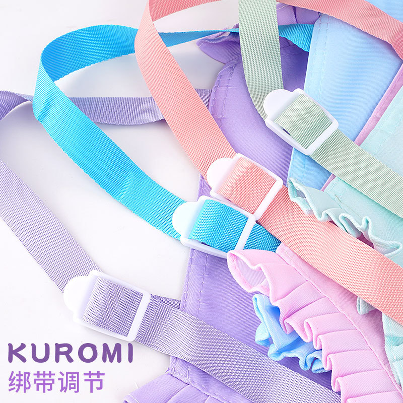 Primary School Children's Painting Apron, Primary and Secondary School Students' Eating Bibs, Girls' Dirty Smocks, Kindergarten Students