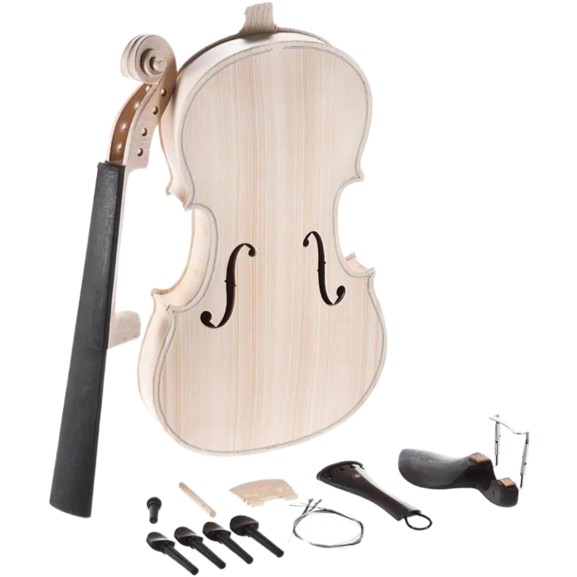 Виолончель белый эмбрион, аксессуары для виолончели из массива дерева