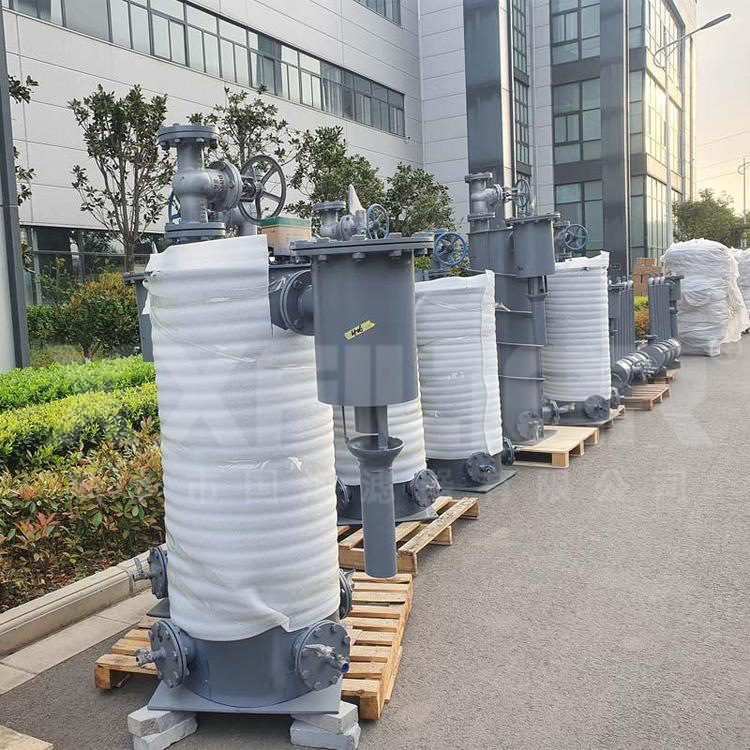 Газоотводчик Dn80 Протечка-устойчивая Электрический нагреватель Сталелитейный завод Электростанция Механическое газопроводное устройство Высокочастотное водяное уплотнение