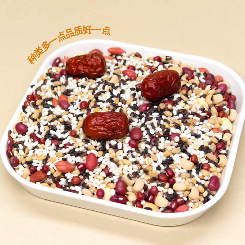 Helaixiang Babao Porridge 500g Laba Porridge Raw Material Cereals Lotus Seed Glutinous Rice Peanut OEM